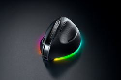 Razer Pro Click V2 Vertical mouse Universal Right-hand RF Wireless + Bluetooth + USB Type-C Optical 30000 DPI 