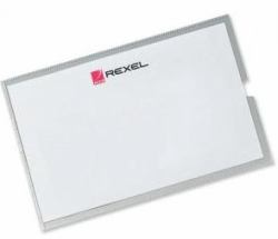Rexel Nyrex™ Card Holders 95x64mm Clear [25] 