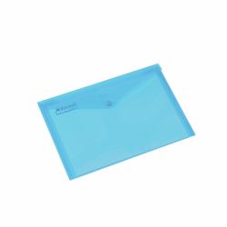 Rexel Popper Wallet A4 Blue [5] 