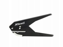 Rexel S120 Single Hole Plier Punch Black 