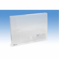 Rexel Ice A4+ Document Box 40mm Spine Clear 