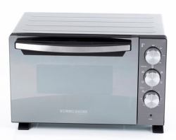 Rommelsbacher BGS 1400 toaster oven 22 L Black, Silver Grill 