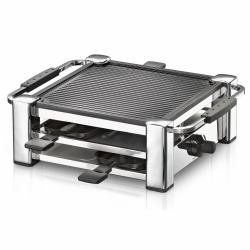 Rommelsbacher RCC 1000 raclette grill 4 person[s] 1000 W Black, Chrome 