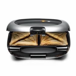 Rommelsbacher ST 1000 sandwich maker 1000 W Black, Silver 