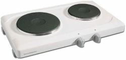 Rommelsbacher THS 2015 hob White Countertop Sealed plate 2 zone[s] 