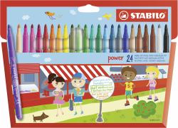 STABILO power felt pen Medium Multicolour 24 pc[s] 
