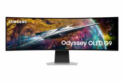 Samsung G95SC computer monitor 124.5 cm [49"] 5120 x 1440 pixels Dual QHD OLED Silver 