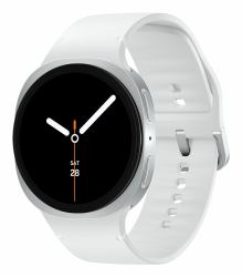 Samsung Galaxy Watch 8 3.81 cm [1.5"] AMOLED 44 mm Digital 480 x 480 pixels Touchscreen Silver Wi-Fi GPS [satellite] 