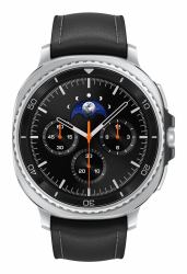 Samsung Galaxy Watch 8 Classic 3.3 cm [1.3"] AMOLED 46 mm Digital 438 x 438 pixels Touchscreen Silver Wi-Fi GPS [satellite] 