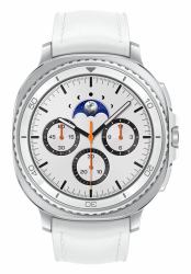 Samsung Galaxy Watch 8 Classic 3.3 cm [1.3"] AMOLED 46 mm Digital 438 x 438 pixels Touchscreen Silver Wi-Fi GPS [satellite] 