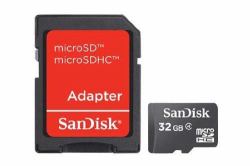 SanDisk SDSDQM-032G-B35A memory card 32 GB MicroSDHC Class 4 