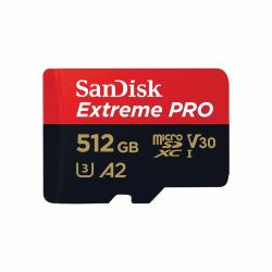SanDisk Extreme PRO 512 GB MicroSDXC UHS-I Class 10 