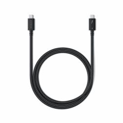 Satechi ST-YTB100K Thunderbolt cable 1 m 40 Gbit/s Black 