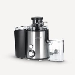 Severin ES 3566 Centrifugal juicer 400 W Black, Stainless steel 
