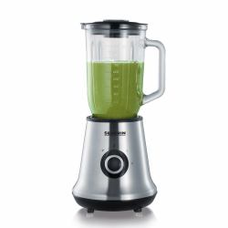 Severin SM 3734 blender 1 L Tabletop blender 500 W Black, Stainless steel 