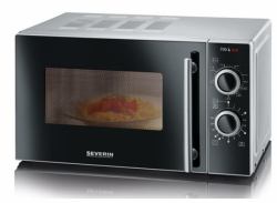 Severin MW 7771 microwave Black, Silver Combination microwave Countertop 20 L 700 W 