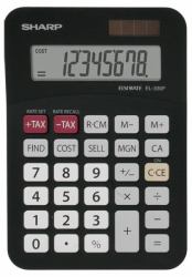 Sharp EL-330FBBK calculator Pocket Basic Black 