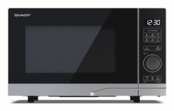 Sharp YCPS204AES microwave Black, Silver Solo microwave Countertop 20 L 700 W 