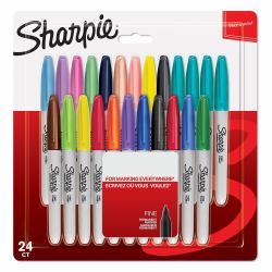 Sharpie Fine marker 24 pc[s] Fine tip Multicolour 