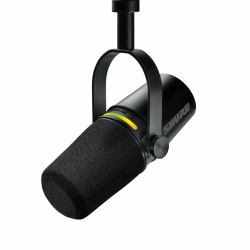 Shure Microphone Black Podcast - Microphone - Warranty: 12M