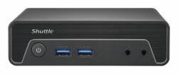 Shuttle Nano PC NE10N, Intel N 100, 1x HDMI, 1x DP, 6x USB, 1x LAN, fanless, 24/7 permanent operation, incl. VESA 