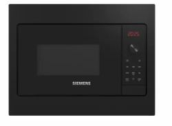 Siemens iQ300 BF523LMB3 microwave Black, Stainless steel Solo microwave Built-in 20 L 800 W 
