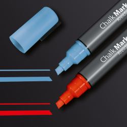 Sigel GL183 chalk marker Chisel Light Blue, Red 2 pc[s] 