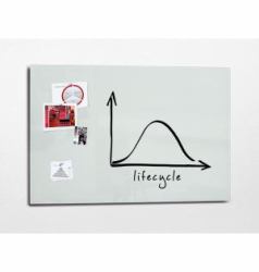 Sigel GL220 magnetic board Glass White 