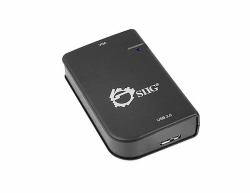 Siig JU-VG0511-S1 USB graphics adapter 2048 x 1152 pixels Black 