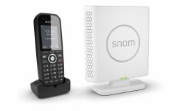 Snom M430 DECT telephone Caller ID Black, White  - German version