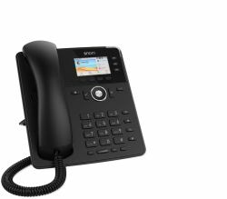 Snom Tischtelefon D717 IP phone Black 3 lines TFT 