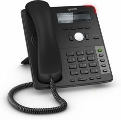 Snom D712 IP phone Black 4 lines 