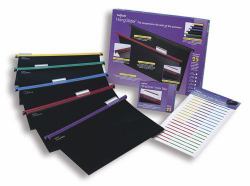 Snopake HangGlider Suspension Files - 25 Clear Holders hanging folder 