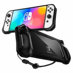 Spigen Portable Game Console Case - Cover Nintendo Polycarbonate - [Pc], Thermoplastic Polyurethane [Tpu] Black - Warranty: 12M