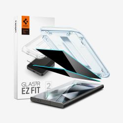 Spigen Galaxy S24 Ultra Glass Screen Protector EZ Fit GLAS.tR Privacy 2PCS 