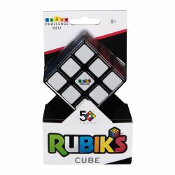 Spin Master Rubik’s Cube, The Original 3x3 Cube 3D Puzzle Fidget Cube Stress Relief Fidget Toy Brain Teasers Travel Games, for Adults and Kids Ages 8 and up, Packaging May Vary 