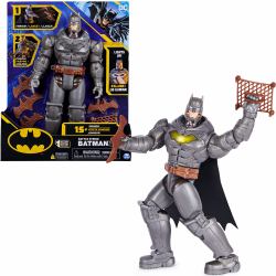 DC Comics , Battle Strike Batman 12-inch Action Figure, 5 Accessories, 20+ Sounds, Collectible Kids Toys for Boys and Girls Ages 3 and Up 