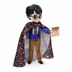 Wizarding World Harry Potter, 8-inch Harry Potter Doll Gift Set with Invisibility Cloak and 5 Doll Accessories, Kids Toys for Ages 6 and up 