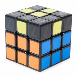 Spin Master Rubik’s Coach Cube, Learn to Solve 3x3 Cube with Stickers, Guide, & Videos | Stress Relief Fidget Toy | Adult Toy Fidget Cube | for Ages 8 and up 