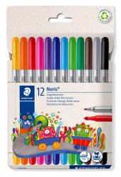 Staedtler 320 C12 felt pen Fine/Medium Black, Blue, Brown, Green, Grey, Light Blue, Light grey, Orange, Pink, Red, Violet, Yellow 