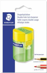 Staedtler 512 Manual pencil sharpener Green, Yellow 