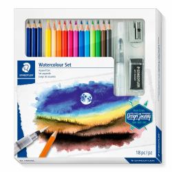 Staedtler 146 10C Black, Blue, Bordeaux, Brown, Green, Light Blue, Light Green, Mauve, Orange, Peach, Red, Yellow 15 pc[s] 
