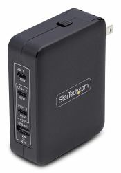 StarTech.com 140W USB-C Wall Charger, 3x USB-C/1x USB-A, PD 3.1 International GaN Power Adapter for MacBook/Dell XPS/Inspiron 
