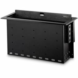 StarTech.com Dual-Module Conference Table Connectivity Box with Cable Organizer 