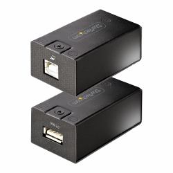 StarTech.com 150m [492ft] USB 2.0 Extender over Cat5e/Cat6 Ethernet Cable, Externally Powered USB Extender via RJ45/Network Cable, USB Over Ethernet Cable Extender/Adapter 
