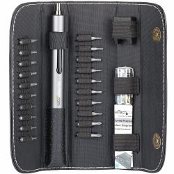 StarTech.com 20-Bit Electric Precision Screwdriver Set - Portable/Mini Battery Powered Bit Driver Kit for Electronic, Laptop, Computer, Tablet & Phone Repairs - Magnetic - Cordless 