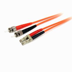 StarTech.com 3m Fiber Optic Cable - Multimode Duplex 62.5/125 LSZH Fiber Jumper Cord - LC/ST 