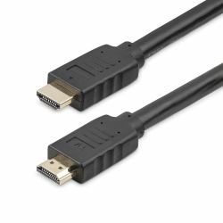 StarTech.com 30ft [10m] HDMI 2.0 Cable - 4K 60Hz Active HDMI Cable - CL2 Rated for In Wall Installation - Long Durable High Speed UHD HDMI Cable - HDR, 18Gbps - Male to Male Cord - Black 