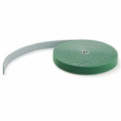 StarTech.com 100ft [30.5m] Hook and Loop Roll, Green, Cut-to-Size Reusable Cable Ties, Bulk Industrial Wire Fastener Tape, Adjustable Fabric Wraps, Reusable Self Gripping Cable Management Straps 
