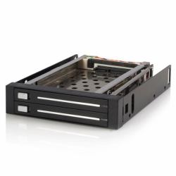 StarTech.com 2 Drive 2.5in Trayless Hot Swap SATA Mobile Rack Backplane 
